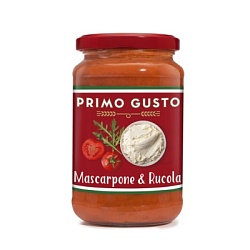 Соус томатный с Маскарпоне и рукколой Primo Gusto 350г 
