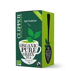 Чай Clipper зеленый органический, 2г х 20шт